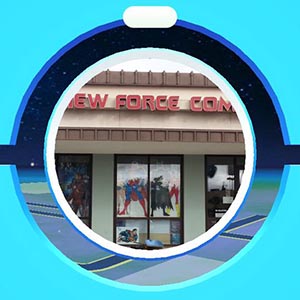 New Force Comics Poke Stop